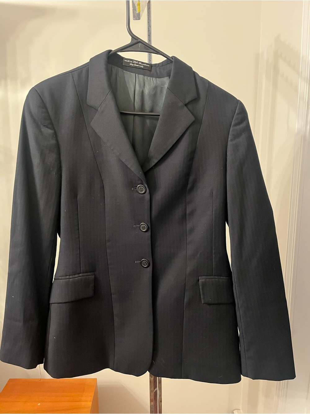 RJ Classics Prestige Women's Black Hunt Coat size 6R-